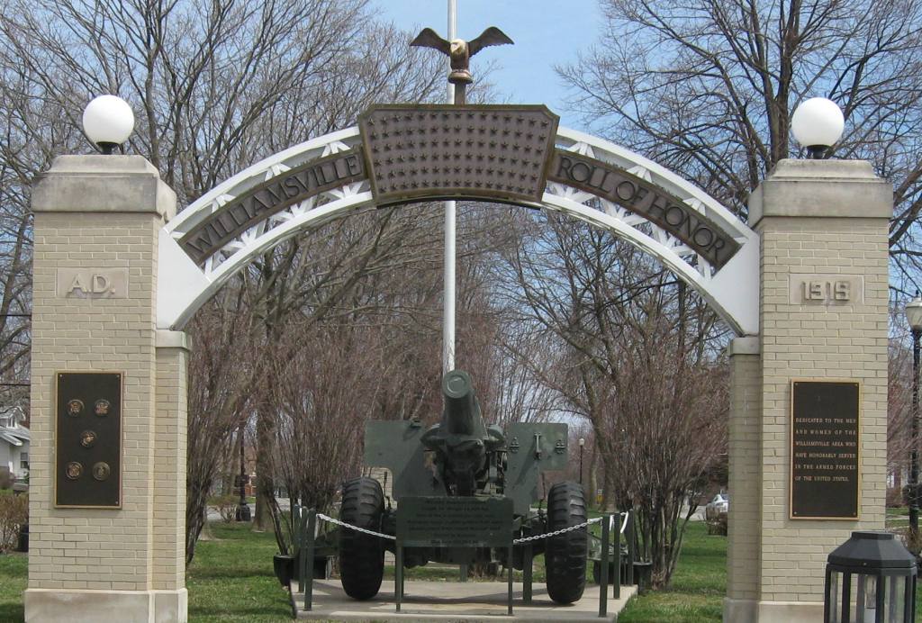 Zoom on the image : Williamsville WW1 Arch