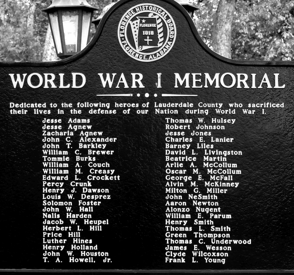 Zoom on the image : Florence WW1 Memorial