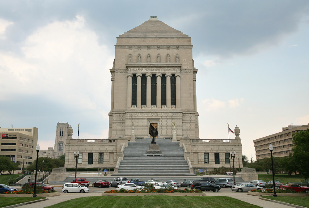 Zoom on the image : The Indiana World War Memorial