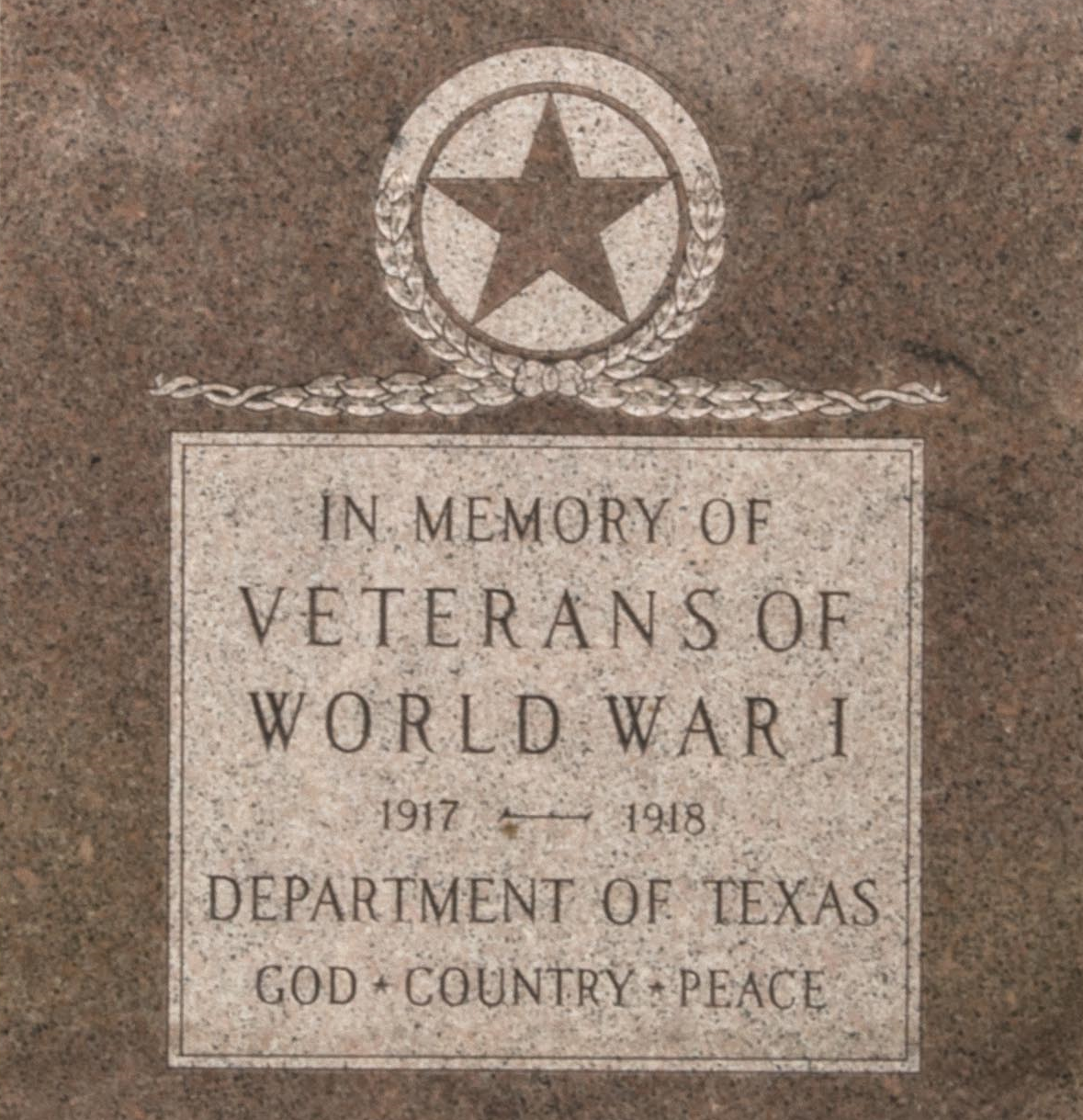 Zoom on the image : Texas State Capitol World War I Monument 