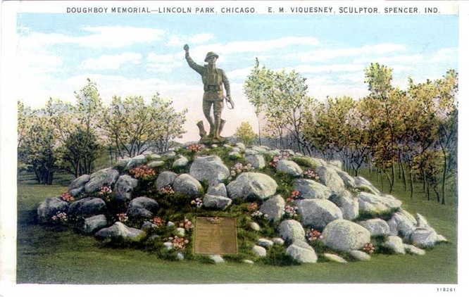 Zoom on the image : The Spirit of the American Doughboy