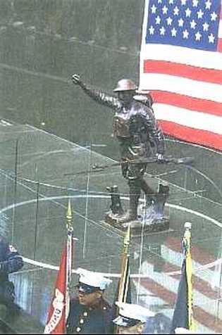 Zoom on the image : The Spirit of the American Doughboy