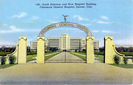 Zoom on the image : Fitzsimons Veterans Hospital  