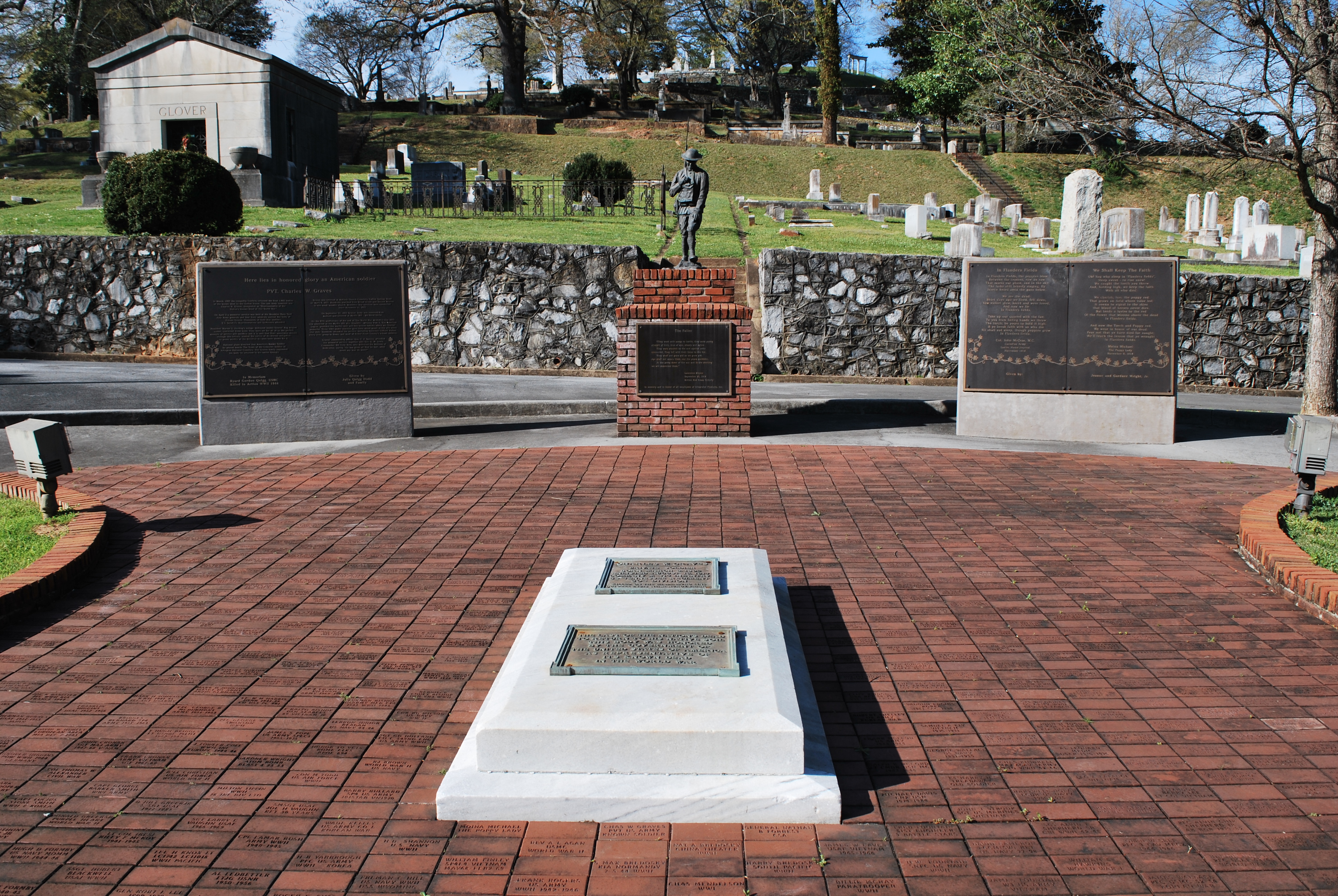 Zoom on the image : Floyd Co. - Rome - American Grave of the Known Soldier