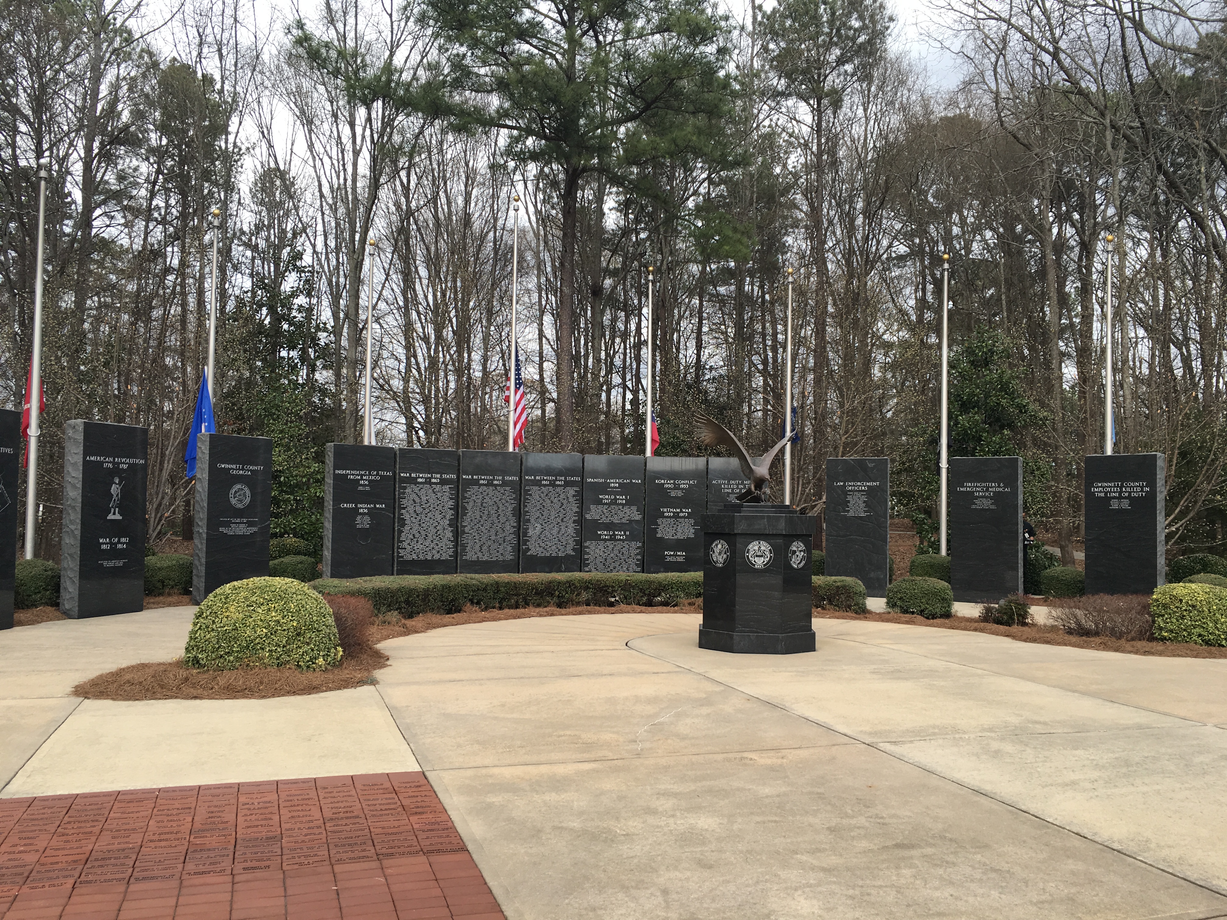 Zoom on the image : Gwinnett County Fallen Heroes Memorial