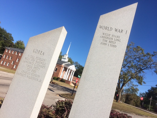 Zoom on the image : Hogansville - Troup Co. - “Not in Vain” Memorial