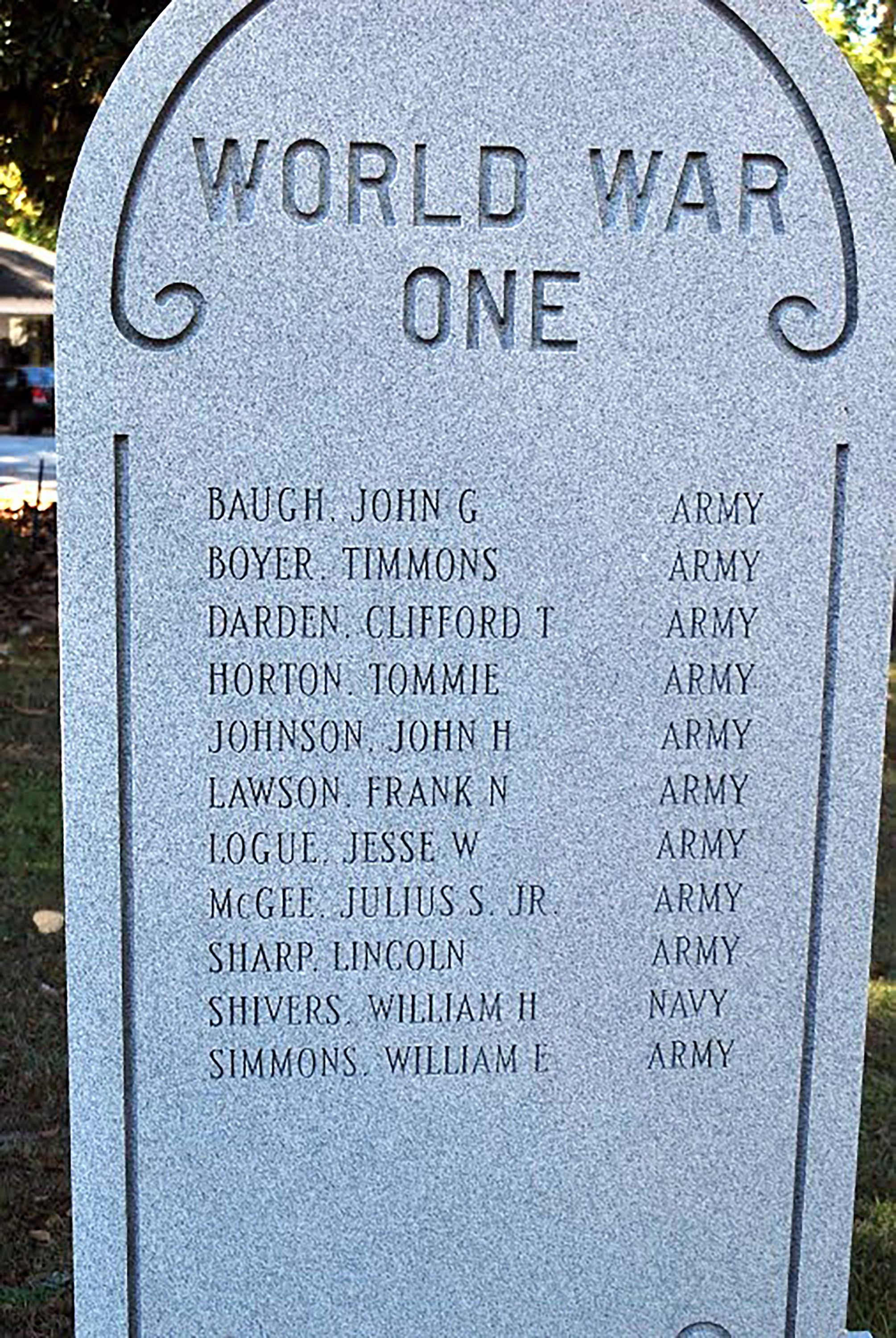 Zoom on the image : Hancock Co. - Sparta - War Memorial Square