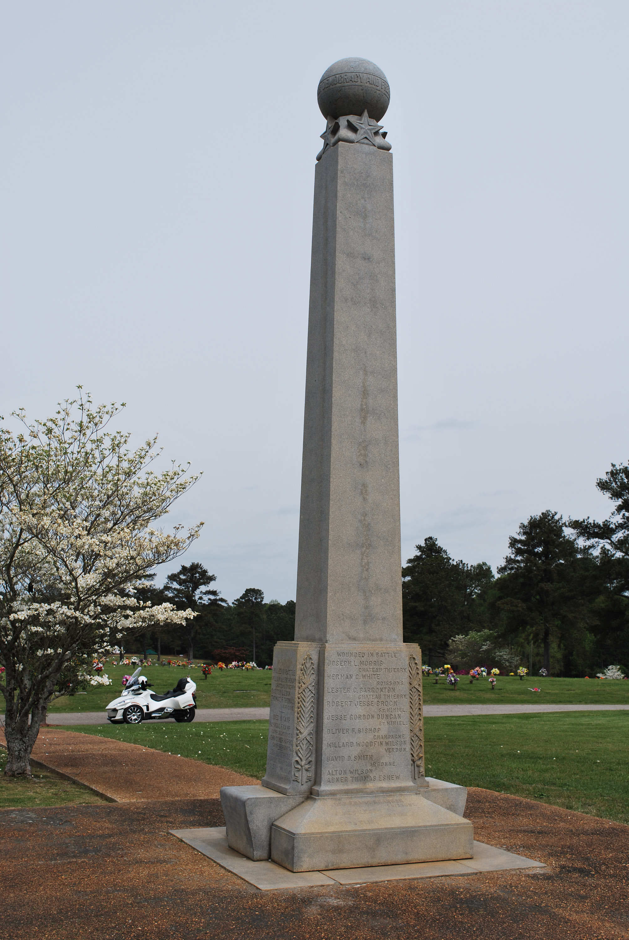 Zoom on the image : Fulton Co. - (Campbell Co.) - Fairburn - 1919 Monument