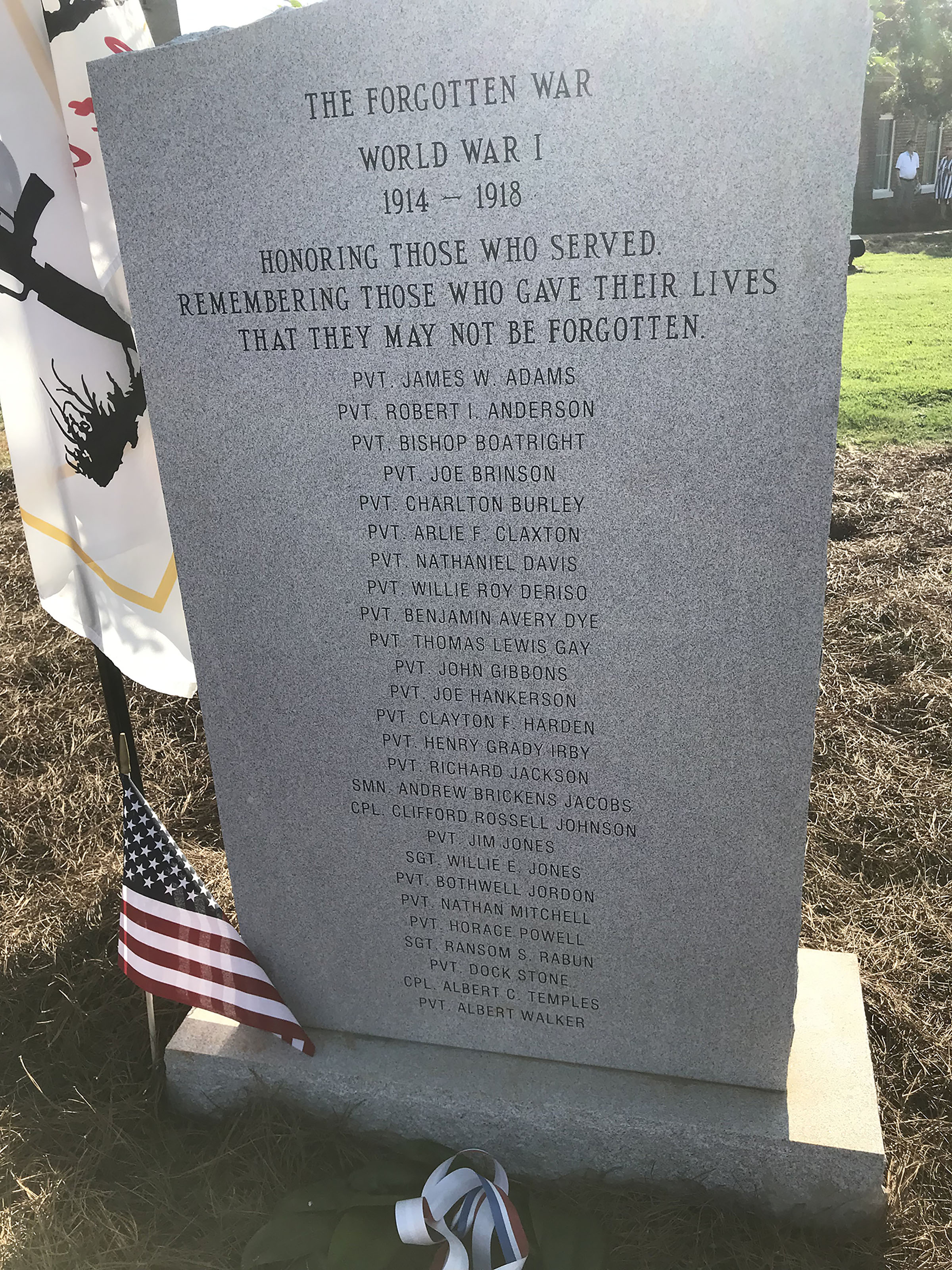 Zoom on the image : Jefferson County Veterans’ Plaza - WW1 Memorial
