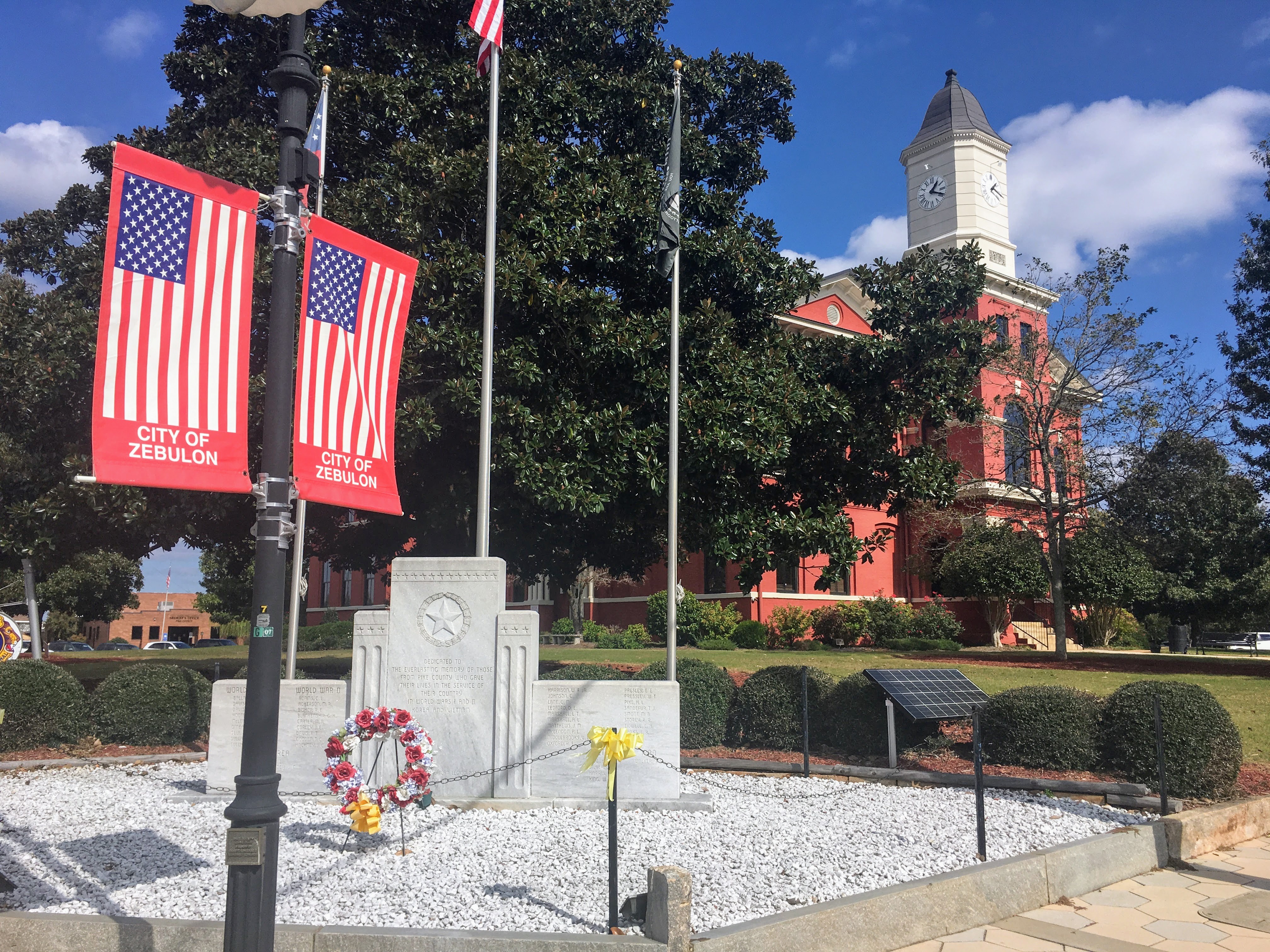 Zoom on the image : Pike Co. – Zebulon – Veterans Memorial