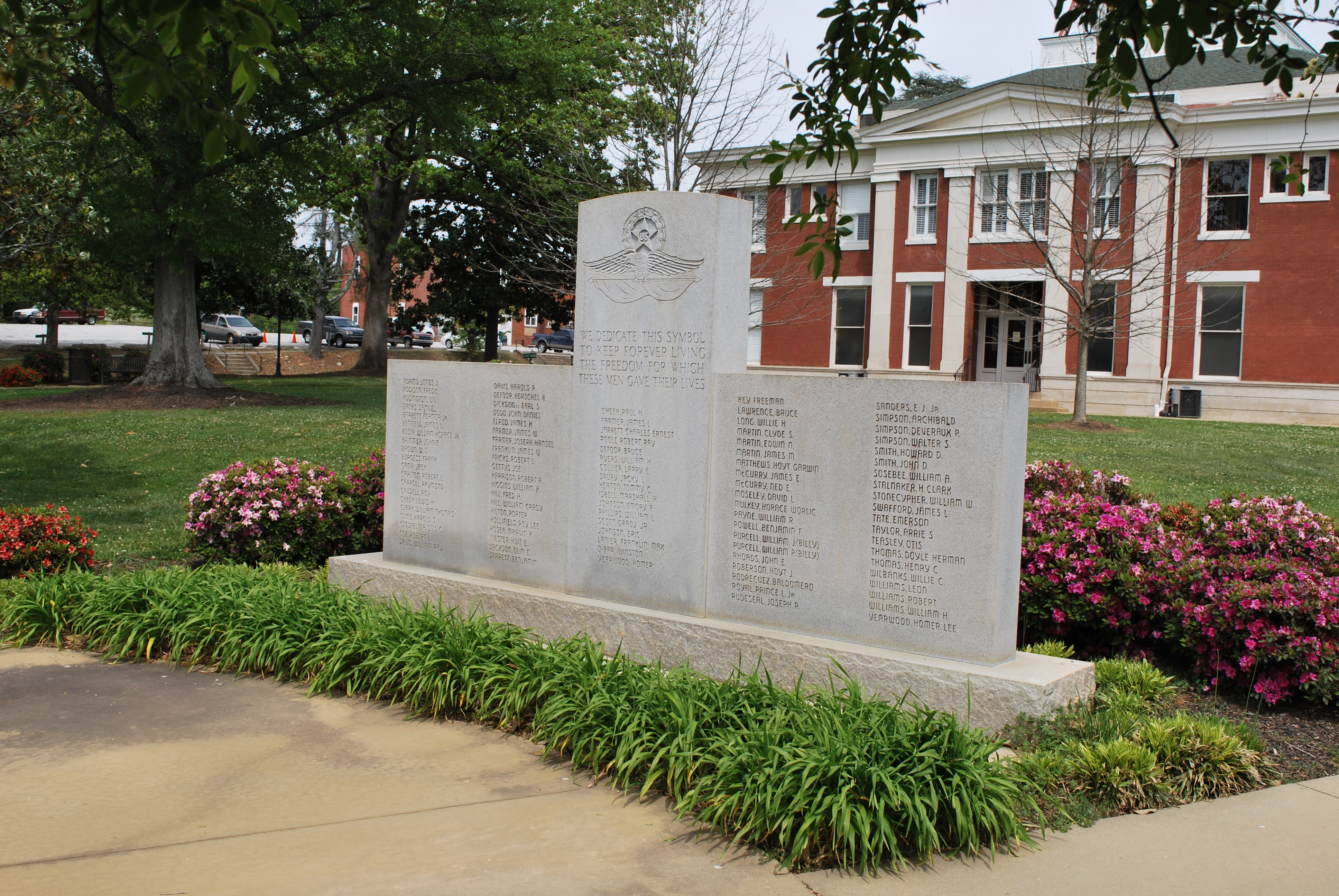 Zoom on the image : Stephens Co. — Toccoa — World War I Memorial