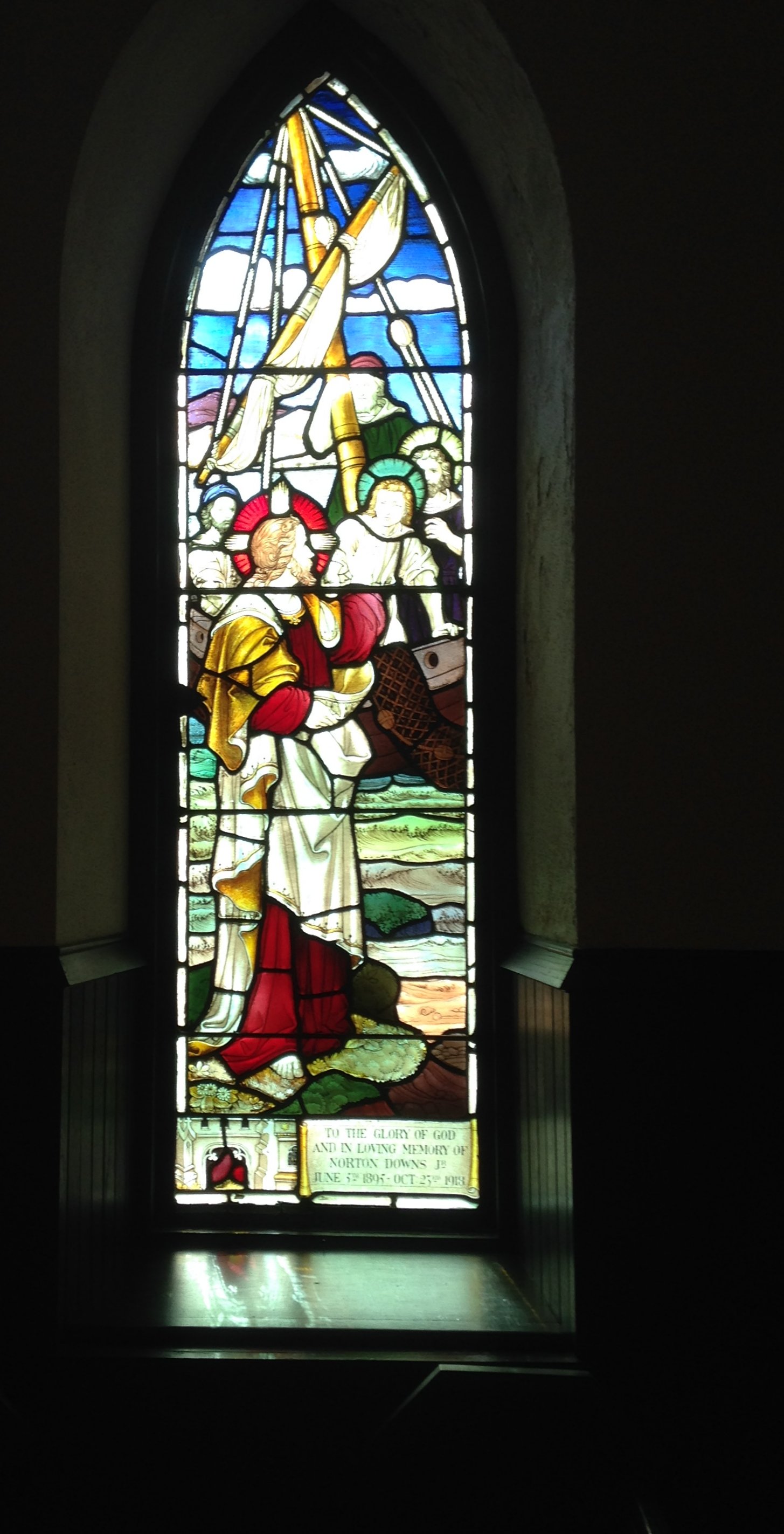 Zoom on the image : Church of the Messiah, Norton Downs, Jr. Stained Glass Window