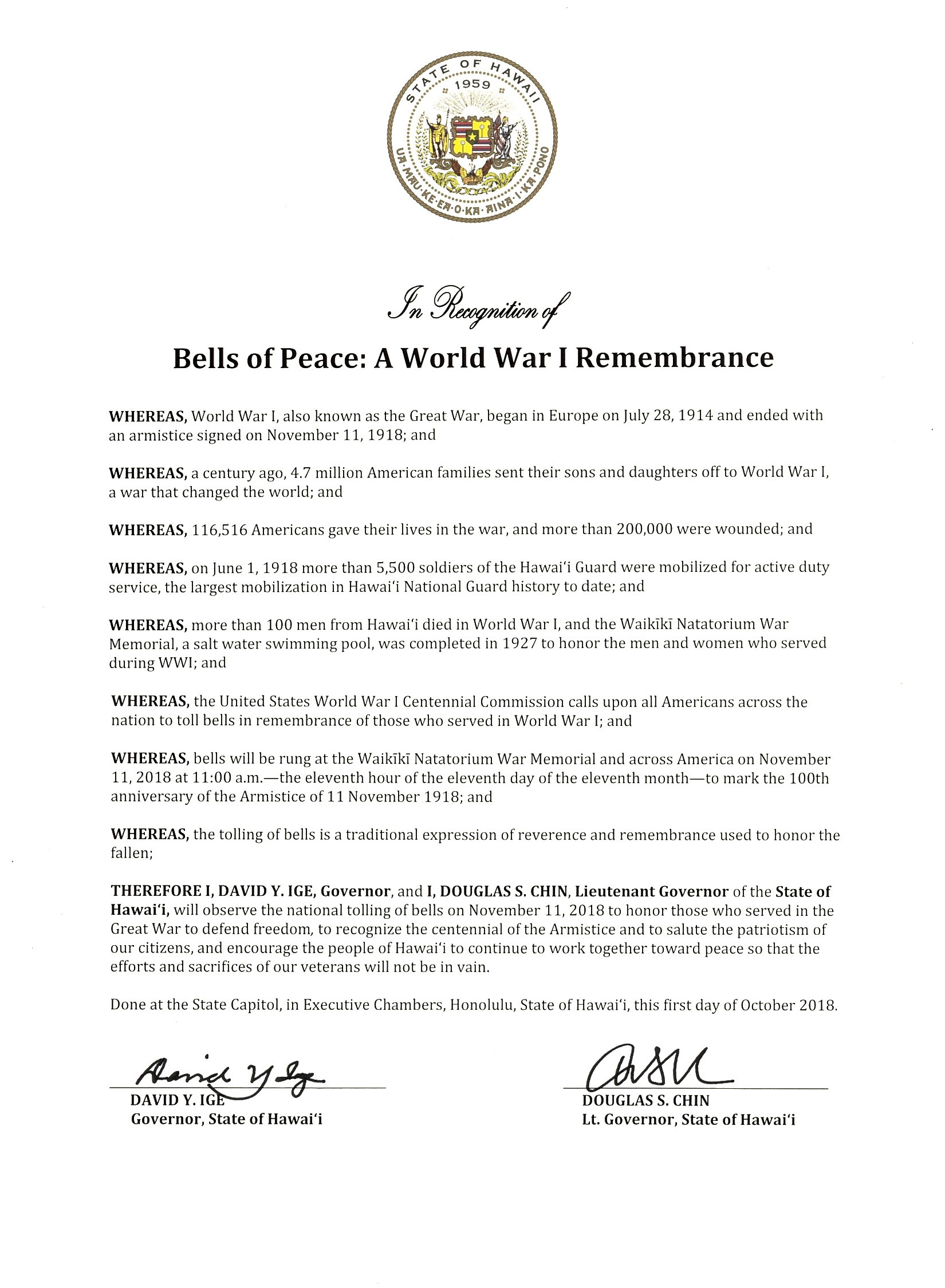 Bells Peace