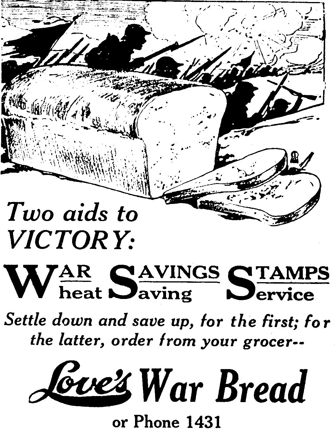 Loves War Bread