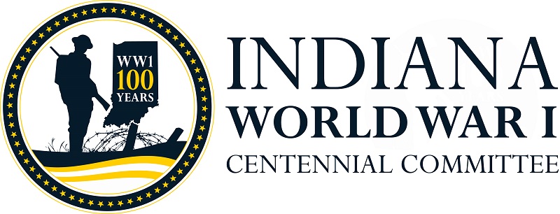 Indiana World War I Centennial Committee Logo Horizontal