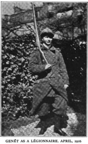 Admond Genets in the foreign Legion