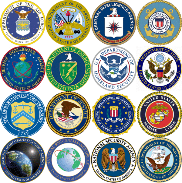 US government seals