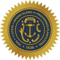 The Seal of the State of Rhode Island and Providence Plantations