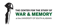 The Center for the Study of War and Memory at the University of South Alabama war and memory 200 logo