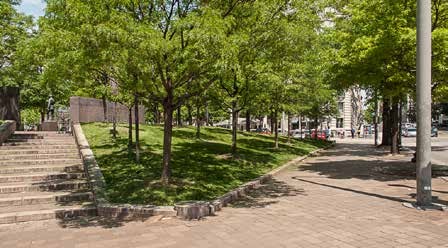 Pershing Park detail © 2014 Brian Grogan/Photography + Preservation Associates Pershing3