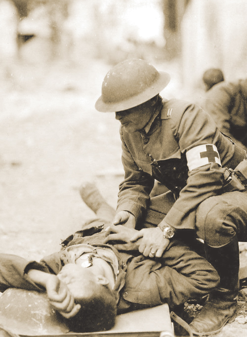 Suresnes 3rd Division Soldier