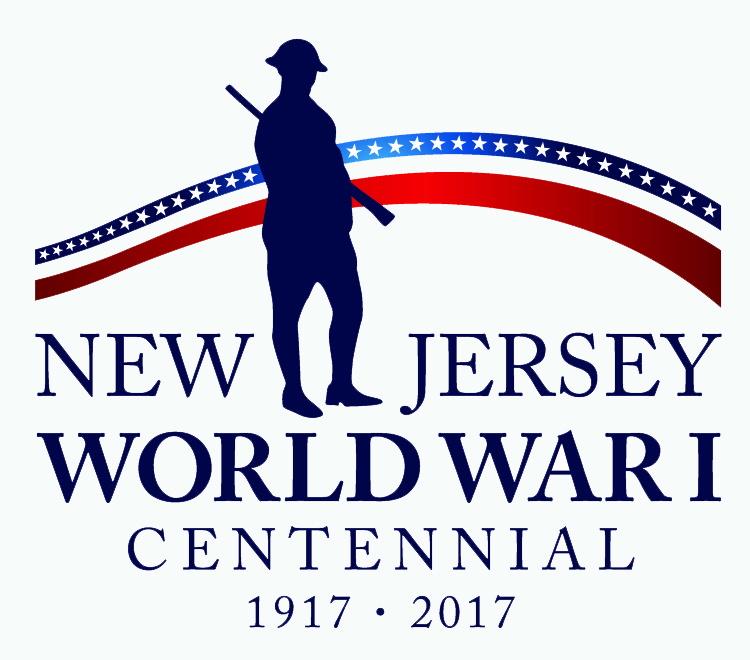 NJ WW1 Centennial Logo cmyk GrayBckgrnd