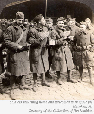 Hoboken WWI Troops Stereoviews JMMCropCaption
