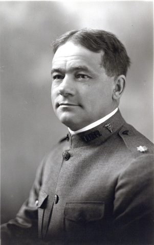 Dr. Quain in uniform - 1917