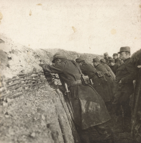 In the trenches