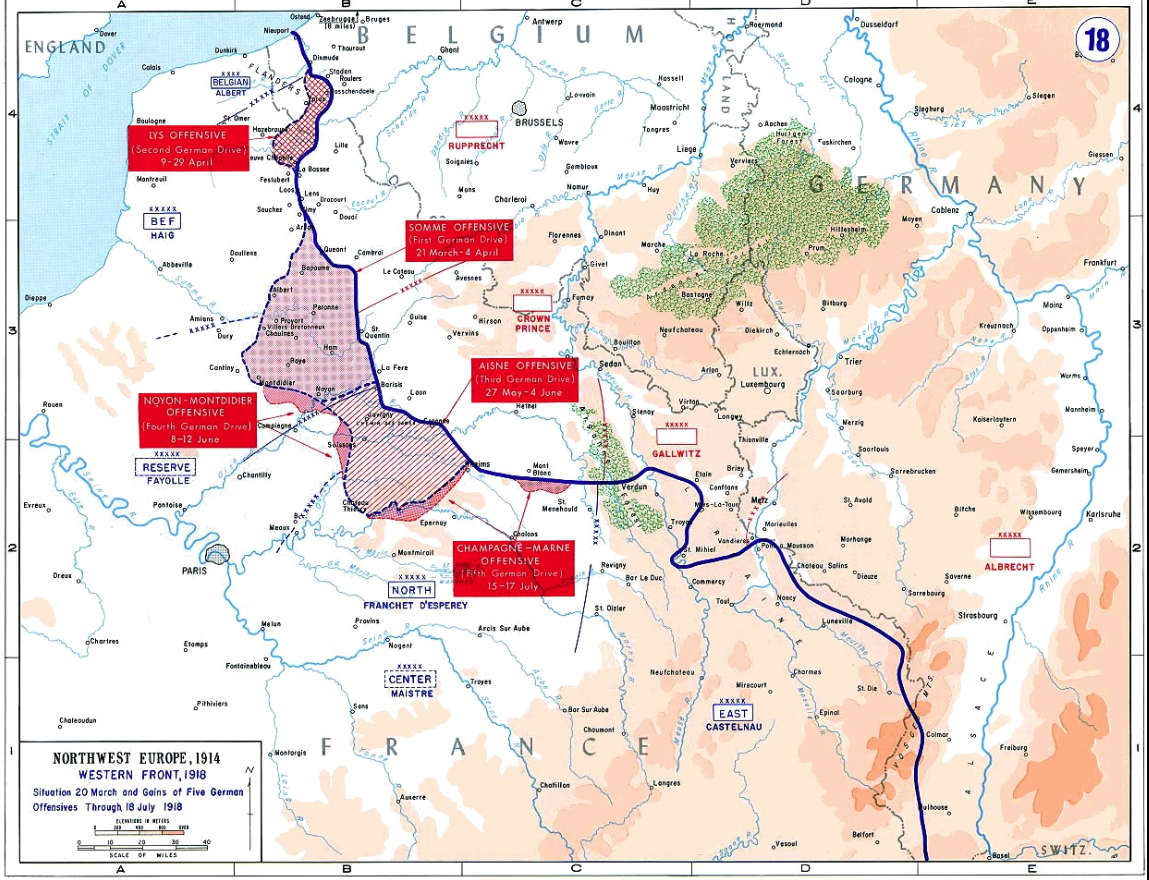 West Point Atlas WWI