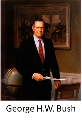 George HW Bush