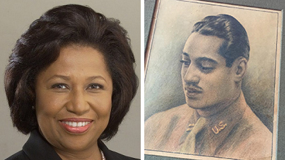 carol moseley braun and grandfather wwi