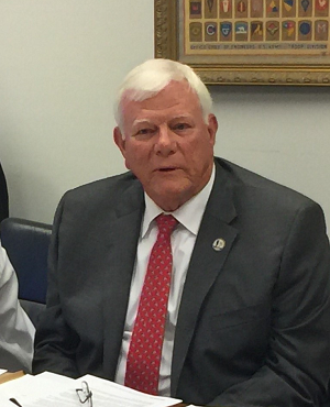 Hamby accepting election as Chair