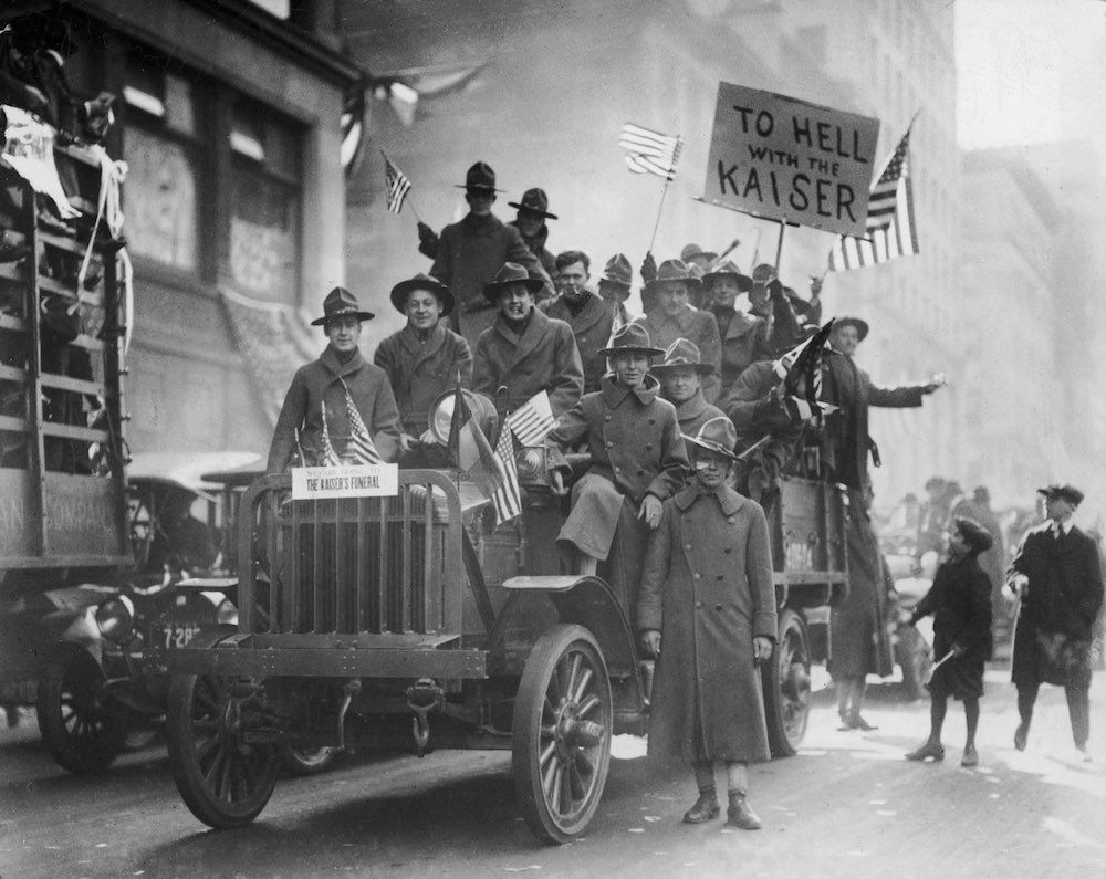 Armistice Day NYC 1918