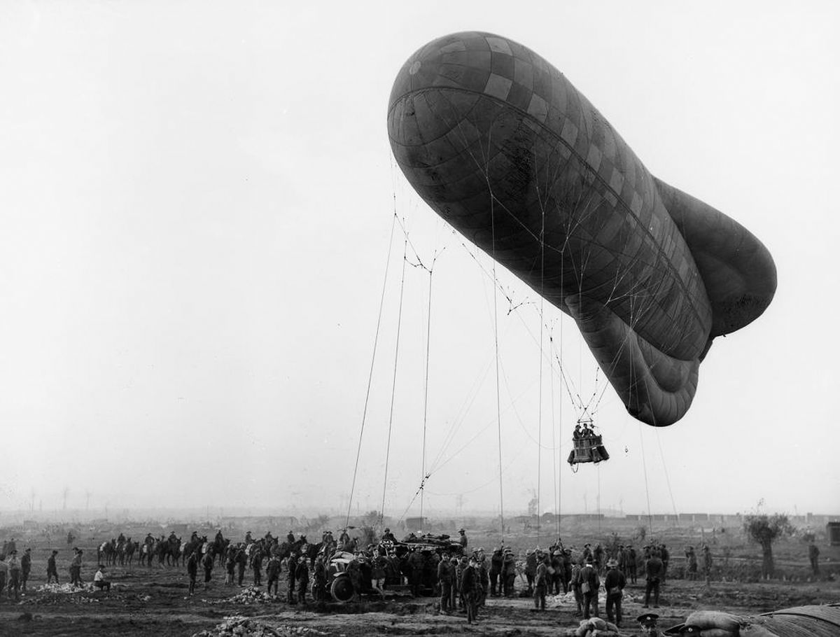 Balloon over Ypres 