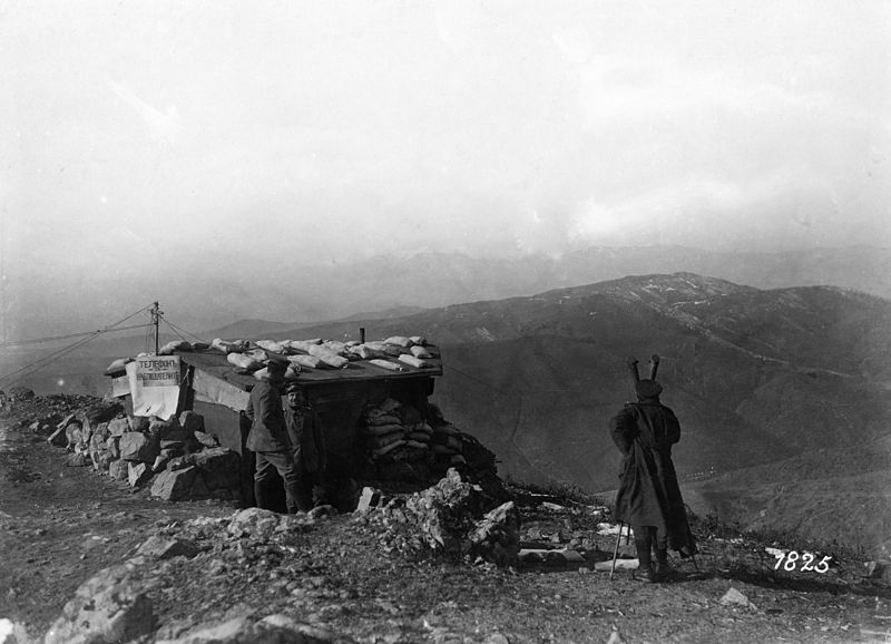 Bulgarian troops vardar offensive