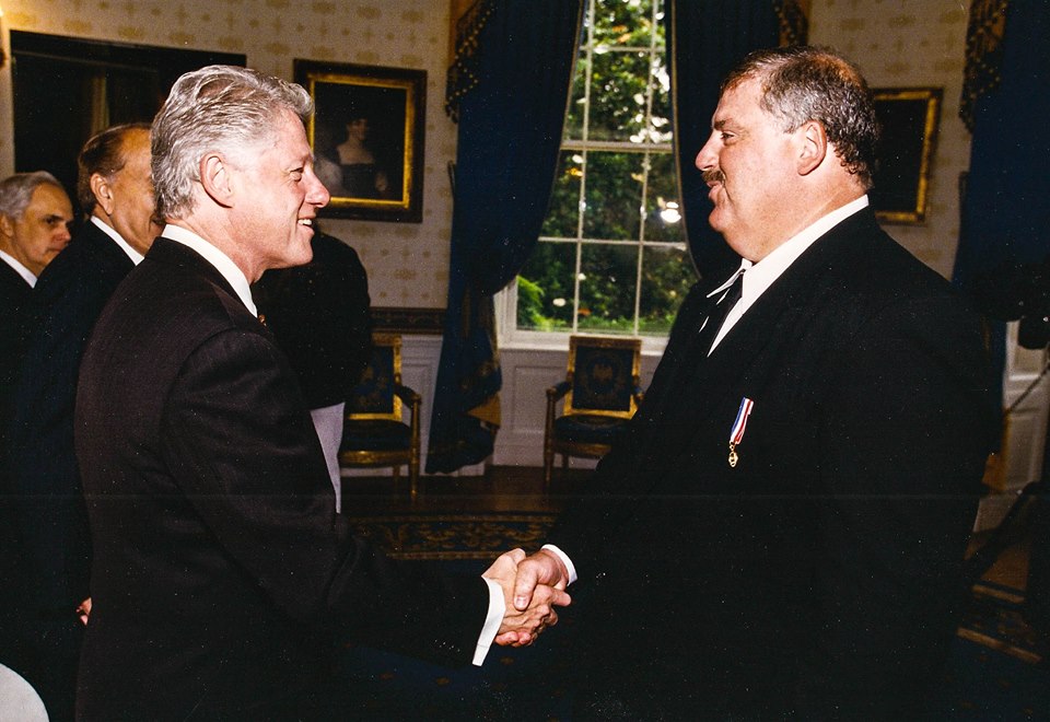 Ken Buckles and Bill Clinton pres