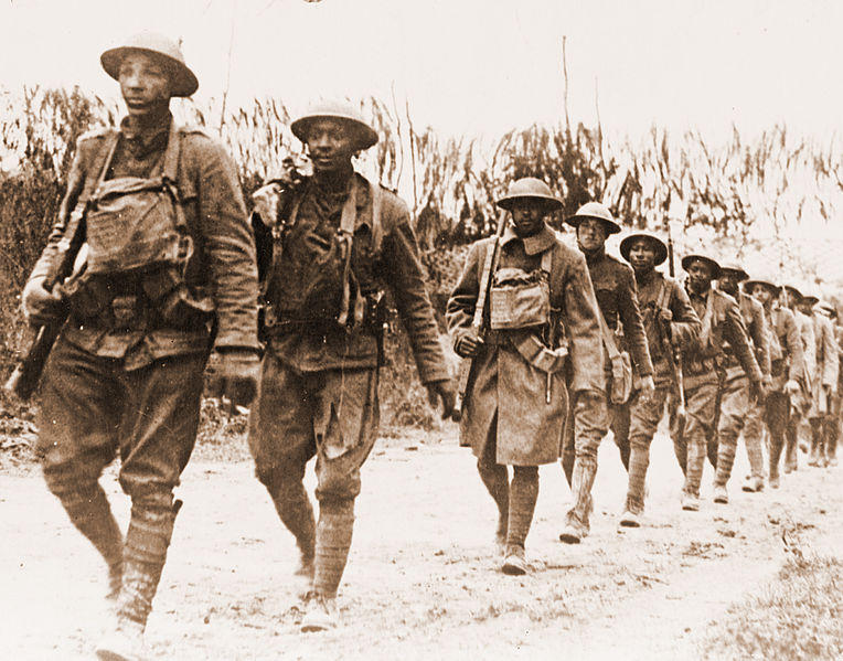 USA infantry Verdun African American WWI