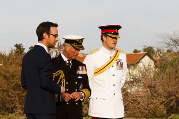prysor with prince harry and prince charles