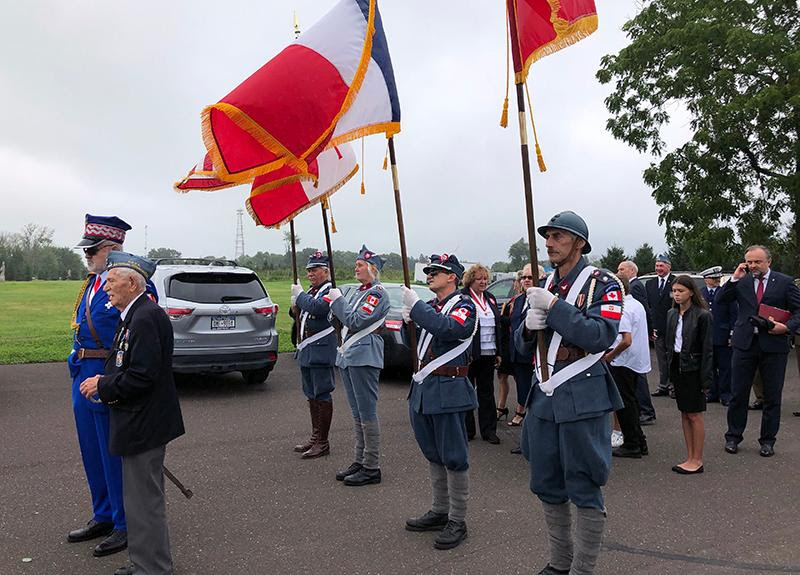Color Guard at Soldiers Day Czestochowa PA