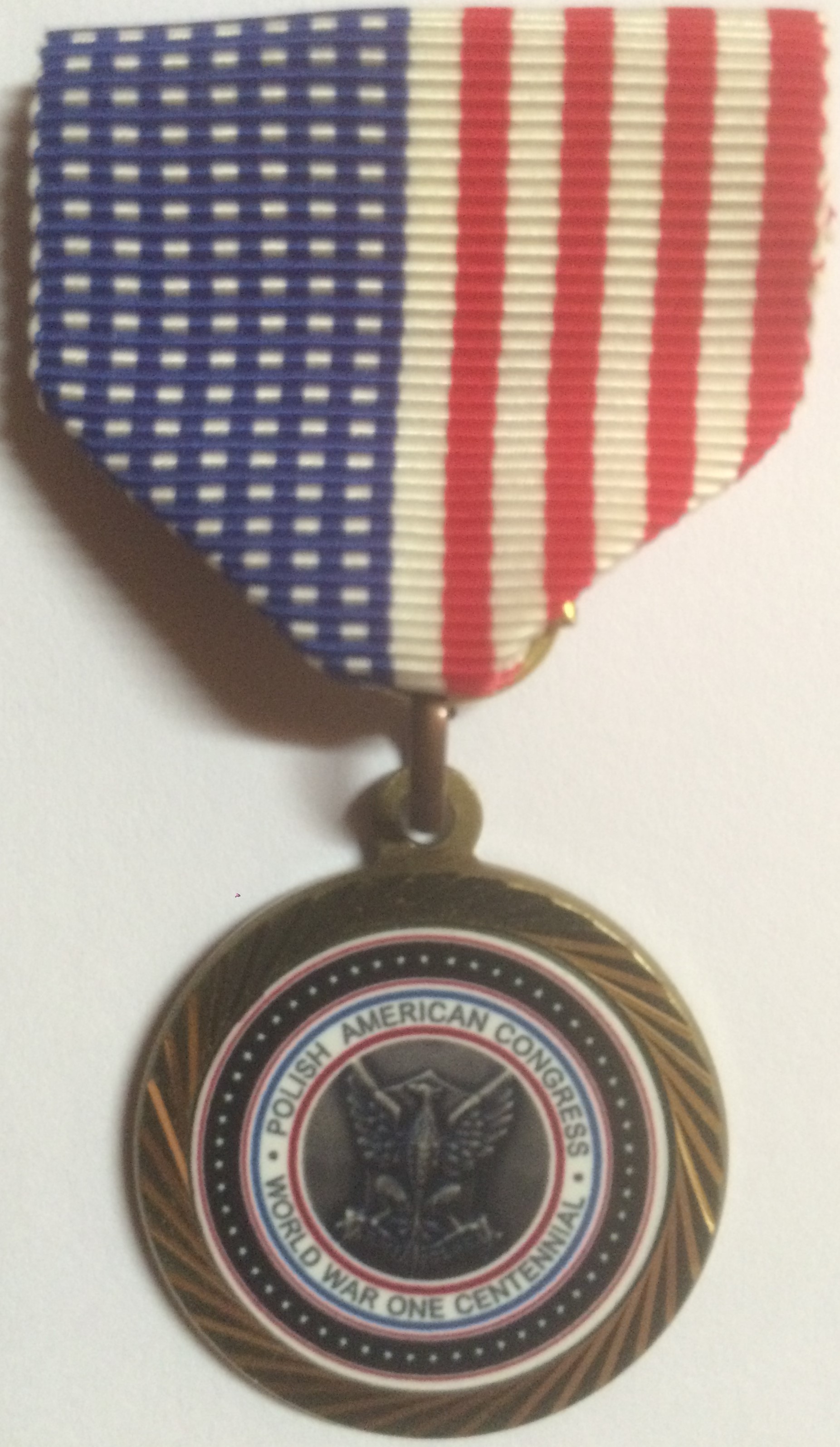 Service Medal of The Polish American Congress World War One Centennial