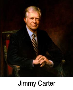 President jimmy carter Portrait