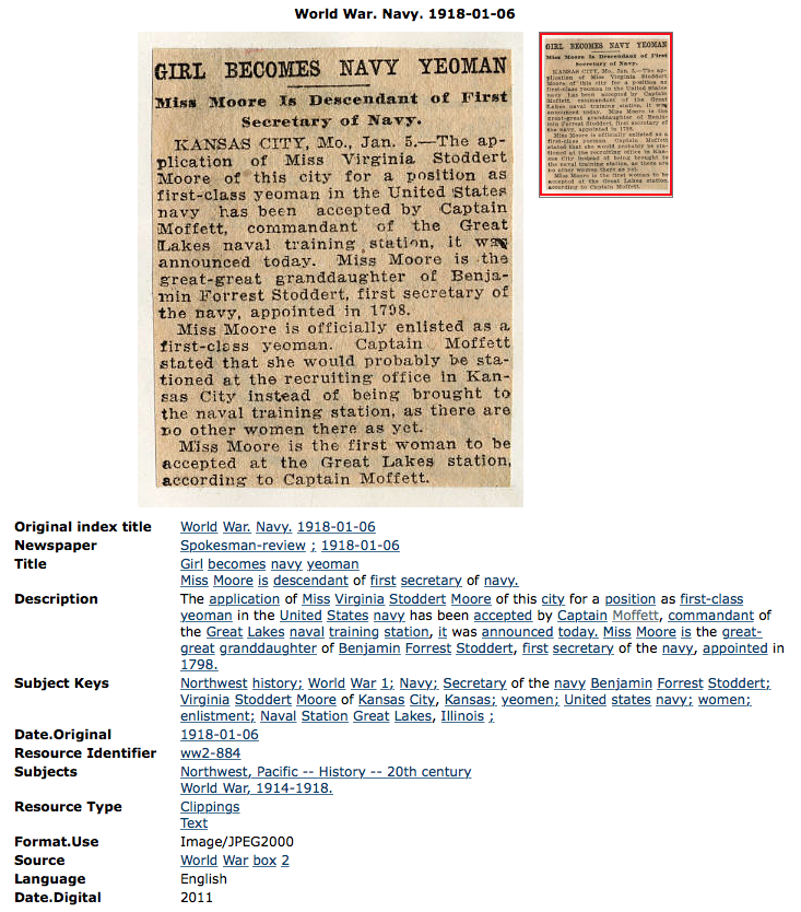 58bfbddf73fe3 CLIPPING SPOKESMAN REVIEW 1918   Copy