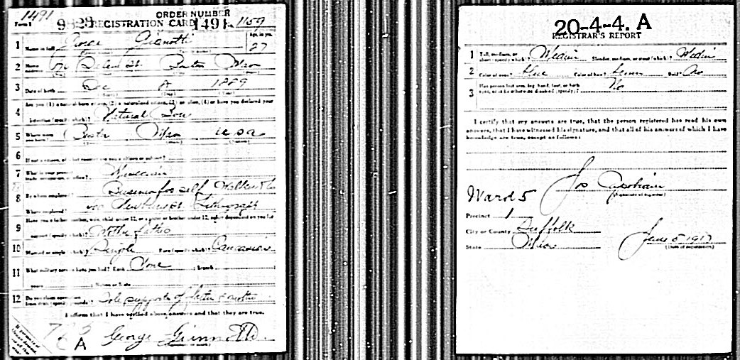 58e2a95f94977 giannotti george 1917 registration card wwi