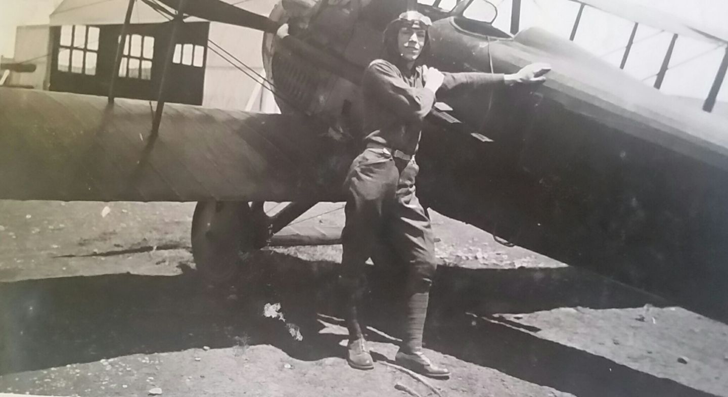 58f29685b7df8 Clarence Stolker and plane