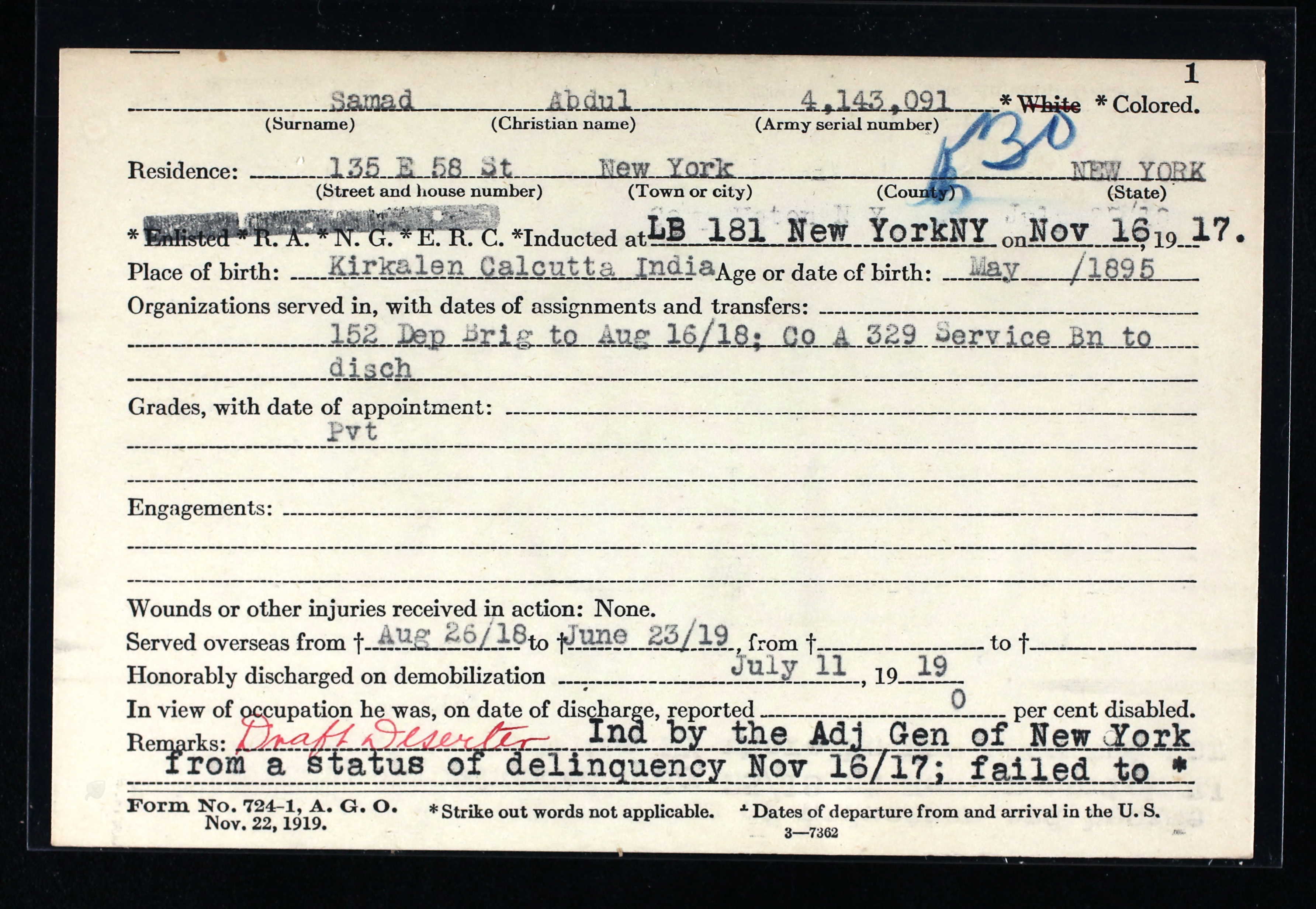 Private Abdul Samad image