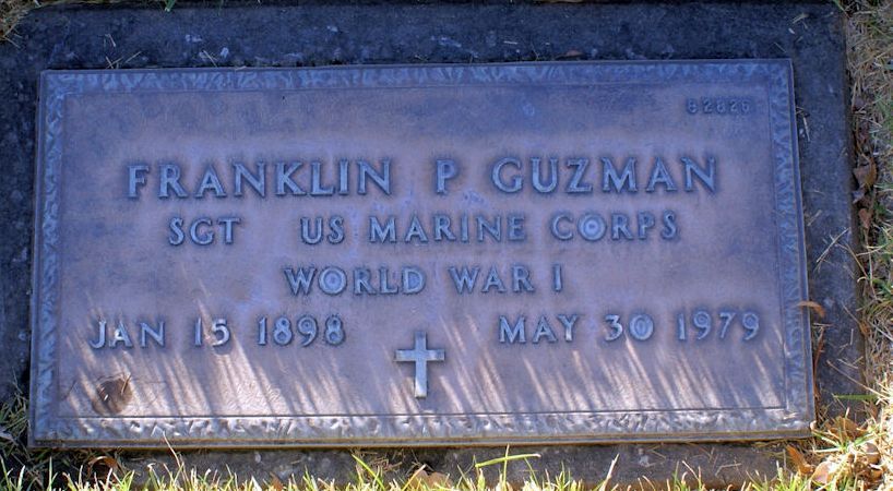 5a38404fead11 Franklin P. Guzman Headstone