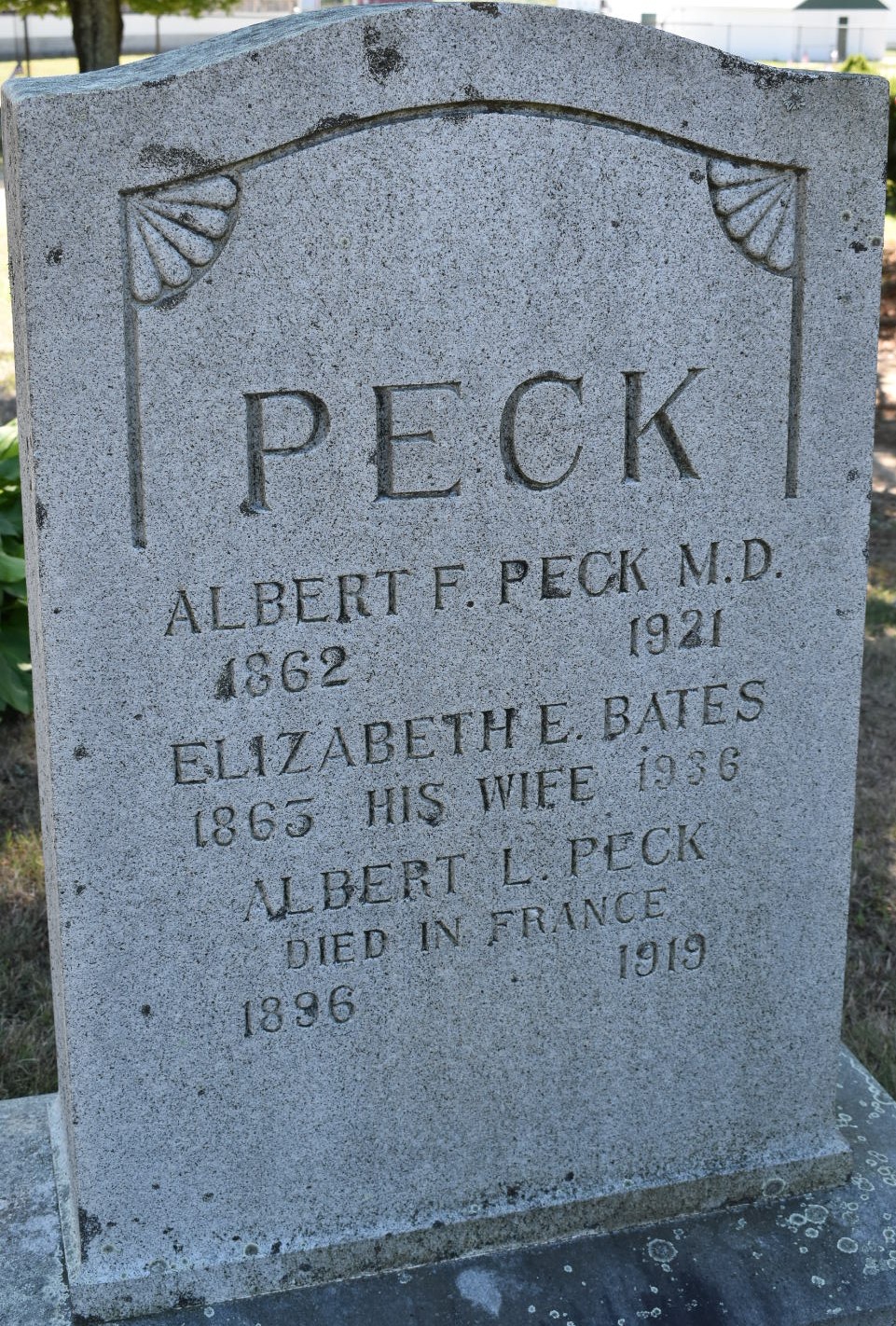 5fc11db04f39b Albert L Peck Grave 4