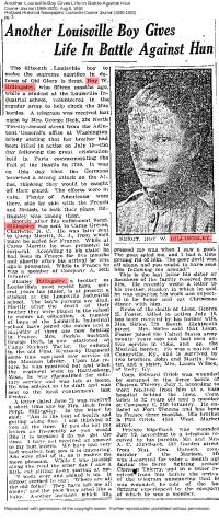 Billingsley, Roy W 1918 CJ death article