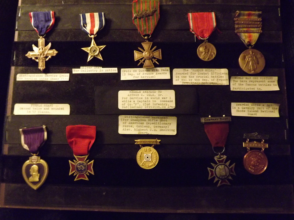 Arthur Clemence Cole SERVICE MEDALS 1000